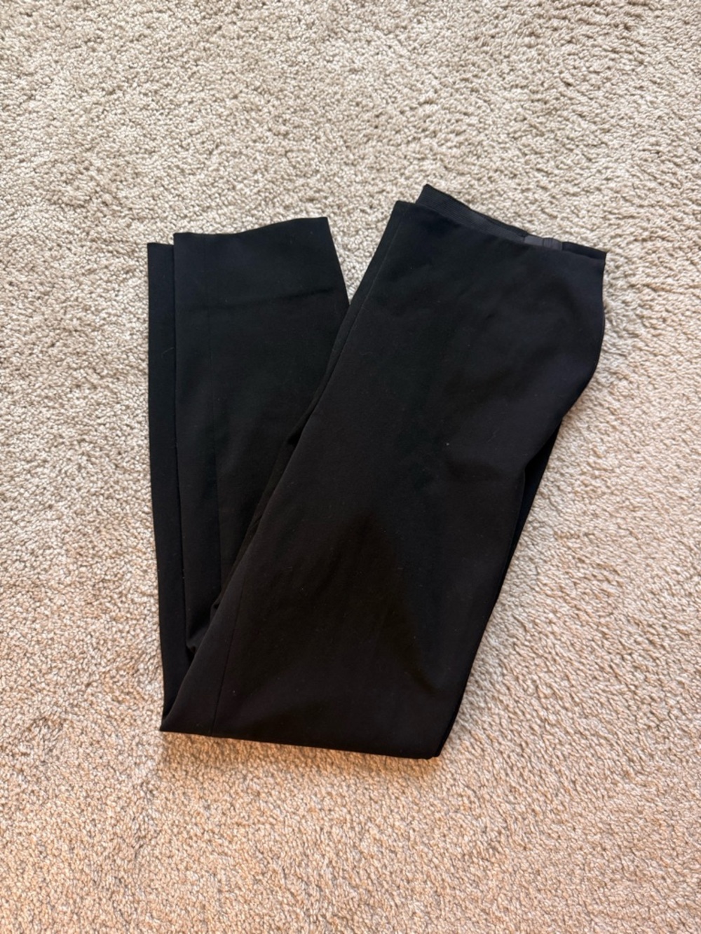 H&M Black Straight Leg Trousers